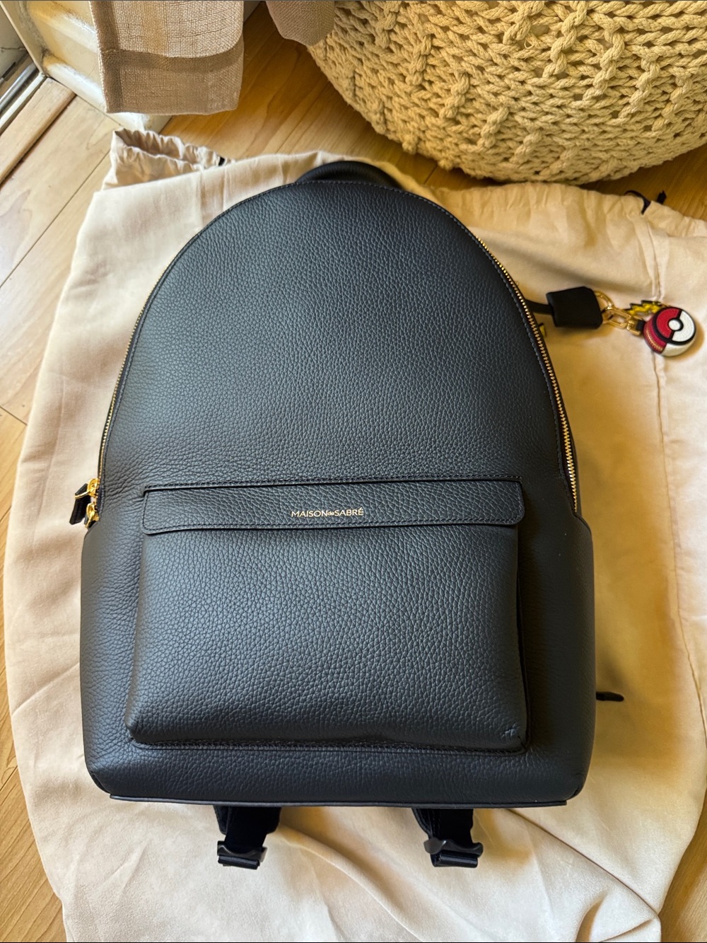 MAISON de SABRÉ The Backpack with pokeman charms